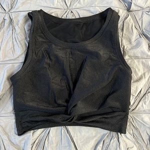Shimmery Aerie Sports Bra